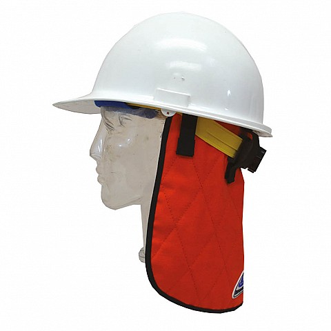 Construction worker wearing HyperKewl vest