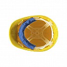 6521 Chłodząca osłona czoła pod kask biebieska w kasku